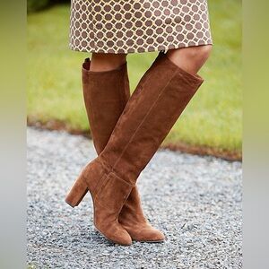 J.McLaughlin Camila Suede Tall Boot Brown Size 6.5